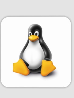 Linux Tasarımlı 4lü Kare Bardak Altlığı Linux Tasarımlı 4lü Kare Bardak Altlığı
