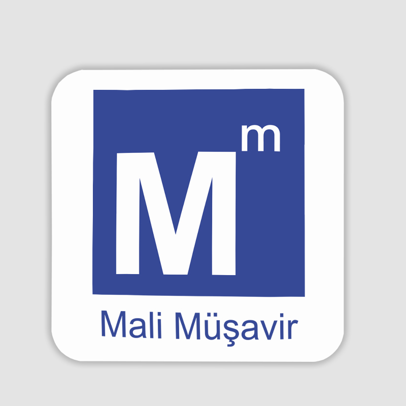 Mali Müşavir Sembollü 4lü Kare Bardak Altlığı Mali Müşavir Sembollü 4lü Kare Bardak Altlığı