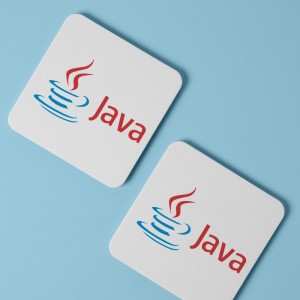 Java Tasarımlı 4lü Kare Bardak Altlığı