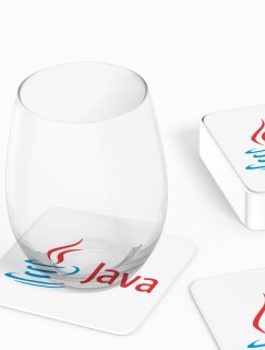 Java Tasarımlı 4lü Kare Bardak Altlığı Java Tasarımlı 4lü Kare Bardak Altlığı