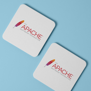 The Apache Tasarımlı 4lü Kare Bardak Altlığı