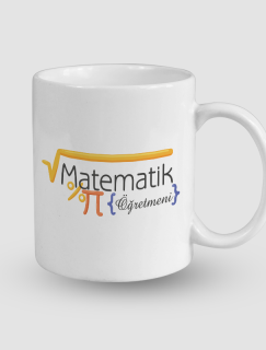 Matematik Öğretmeni Tasarımlı Beyaz Porselen Kupa Bardak Matematik Öğretmeni Tasarımlı Beyaz Porselen Kupa Bardak
