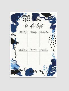 To Do List Tasarımlı Buzdolabı Magneti