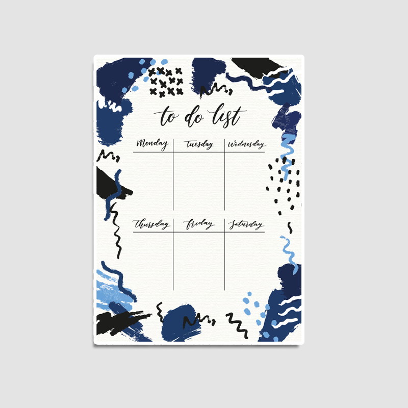To Do List Tasarımlı Buzdolabı Magneti