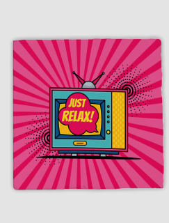 Just Relax Retro Tasarımlı 4'lü Doğal Taş Bardak Altlığı Just Relax Retro Tasarımlı 4'lü Doğal Taş Bardak Altlığı
