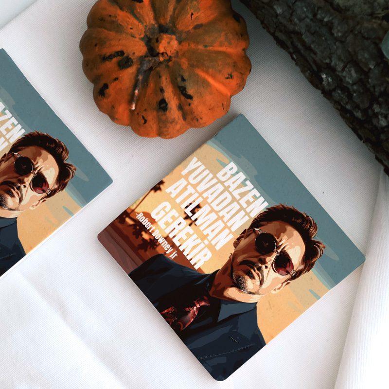 Robert Downer Jr. Tasarımlı 4lü Doğal Taş Bardak Altlığı Robert Downer Jr. Tasarımlı 4lü Doğal Taş Bardak Altlığı