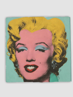 Marilyn'in Renkleri Tasarımlı 4lü Doğal Taş Kare Bardak Altlığı Marilyn'in Renkleri Tasarımlı 4lü Doğal Taş Kare Bardak Altlığı