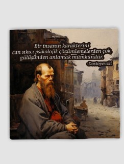 Dostoyevski Sözler Koleksiyonu 3 Psikoloji Hakkında 4lü Doğal Taş Bardak Altlığı Dostoyevski Sözler Koleksiyonu 3 Psikoloji Hakkında 4lü Doğal Taş Bardak Altlığı