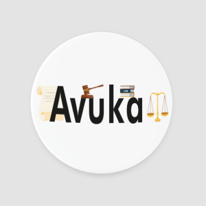 Terazi Detaylı Avukat Yazılı 4lü Yuvarlak Bardak Altlığı