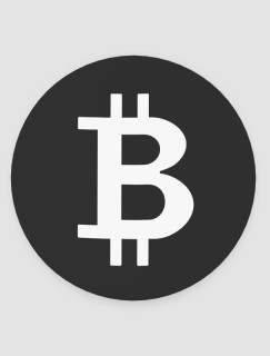 Bitcoin Sembollü 4lü Daire Bardak Altlığı Bitcoin Sembollü 4lü Daire Bardak Altlığı